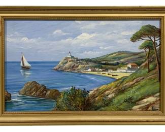 2133 - Framed Oil on Canvas - Signed - 21.5 x 14