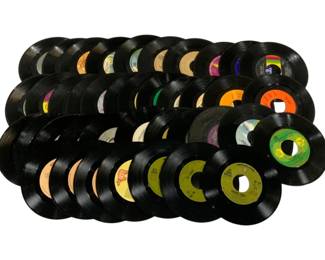 7315 - 40 Vintage 45 RPM Records