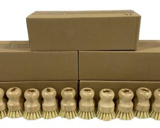 7330 - 72 Bamboo Handle Brushes - 3.25" Tall