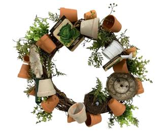 7366 - Planter Wreath - 20" Round