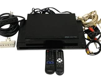 2201 - 2 DVD Players w/ Remotes & More (Description): Used as is electric/electronic/mechanical  item. No guarantee all components, untested.