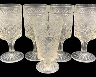 6821 - 5 Glass - 5.75", 6.75" Tall