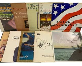 6747 - 10 Assorted LP Records