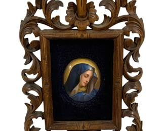 2273 - Madonna in Ornate Frame - 12 x 8