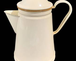 6706 - Enamelware Coffee Pot - 8.5 x 7