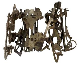 7407 - 6 Pairs Ice Skate Shoe Attachments