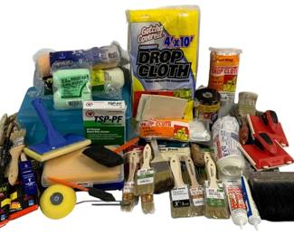 5094 - Assorted Painting Supplies