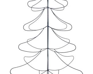 3054 - Folding Wire Christmas Tree - 62" Tall