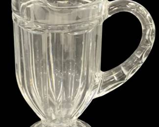 7437 - Glass Pitcher - 9.5" Tall