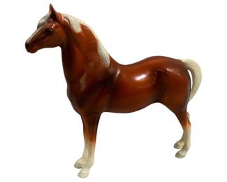 1787 - Hartland Brown Mustang (Description): 7 x 7.5 x 2