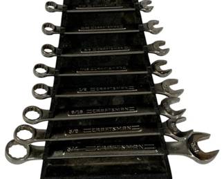5109 - 9 Craftsman Wrenches w/ Holder