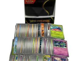 5229 - 294 Pokemon Cards & Box