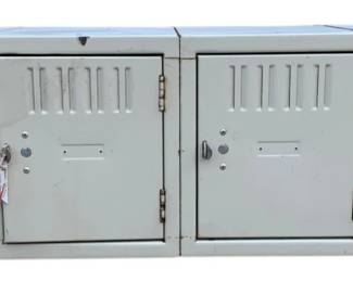 3016 - Metal 4 Door Locker - 14 x 48 x 18