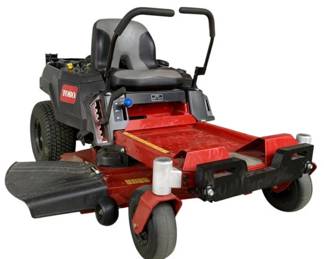 5000 - Toro Zero Turn Lawnmower w/ Key - 39 x 55 x 80 (Description): Used as is electric/electronic/mechanical  item. No guarantee all components, untested.