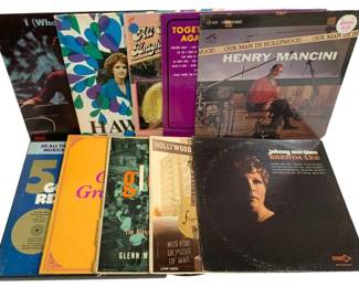 6754 - 10 Assorted LP Records