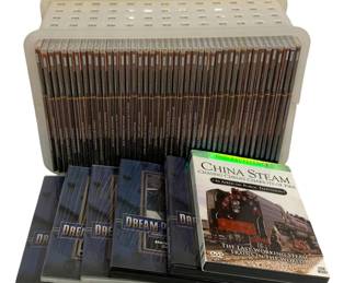 1063 - Scale Train D.P.S. DVDs (Description): A paired lot of scale train D.P.S. DVDs. This  collection includes multiple discs featuring  model train and railroad content.