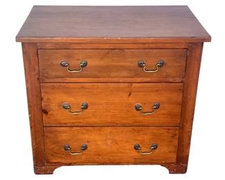 7249 - 3 Drawer Chest - 26 x 29 x 16.5