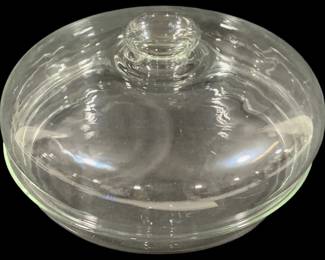 7433 - Glass Dome Cake Dish - 12" Round