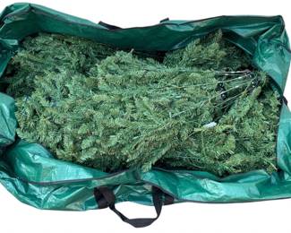 7270 - Large Lighted Christmas Tree in Bag (Description): Used as is electric/electronic/mechanical  item. No guarantee all components, untested.  Not Verified