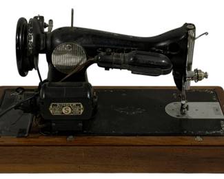 7339 - Singer CF365857 Sewing Machine - 20 x 9 x 12 (Description): Used as is electric/electronic/mechanical  item. No guarantee all components, untested.