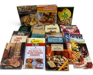 1009 - Assorted Cookbooks