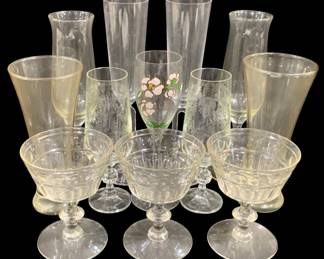 6725 - Lot of Assorted Glasses
