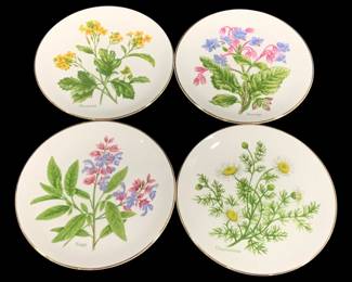 7427 - 4 Heritage Regency Plates - 6.25" Round