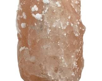2259 - Salt Lamp - 8.5" Tall (Description): Used as is electric/electronic/mechanical  item. No guarantee all components, untested.