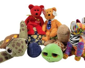 326 - Assorted Beanie Babies & More