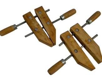 5100 - 2 Wooden Clamps - 8 x 15