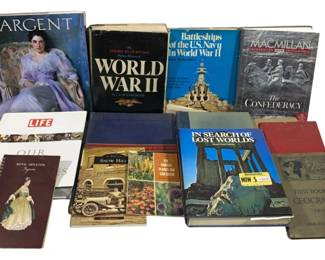 2000 - Assorted Books (Description): Assorted books covering a variety of  subjects. The collection includes titles on  diverse topics offering something for various  interests and reading preferences.