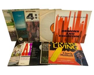 6687 - 10 Assorted LP Records