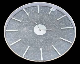 918 - Decorative Wall Clock 30" (Description): Item is direct from manufacturer, untested,  no guarantee