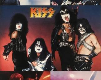 7246 - Vintage 1977 Kiss Poster