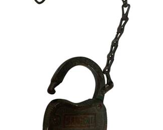 5593 - Antique Sargent Lock - No Key