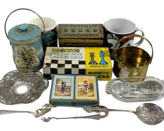 2311 - Assorted Decorative & Collectible Lot Items (Description): An assorted lot of decorative and collectible  items including various household goods and  accessories.