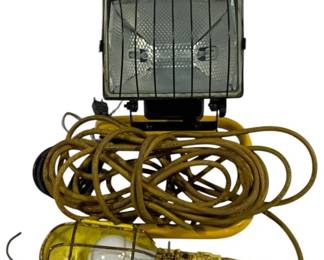 5152 - 2 Shop Lights (Description): Used as is electric/electronic/mechanical  item. No guarantee all components, untested.