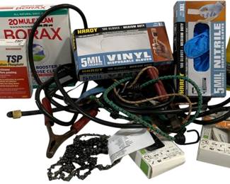 5127 - Jumper Cables and More (Description): Used as is electric/electronic/mechanical  item. No guarantee all components, untested.