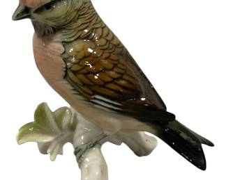 2294 - German Ceramic Bird - 5" Tall
