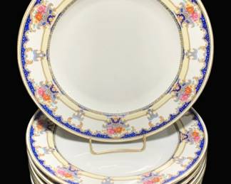 2214 - 7 Eping China 10.25" Dinner Plates
