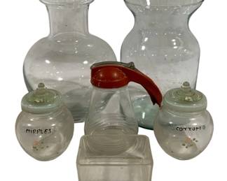 5600 - Lot of Assorted Glass Items