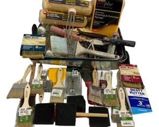 5093 - Assorted Painting Supplies