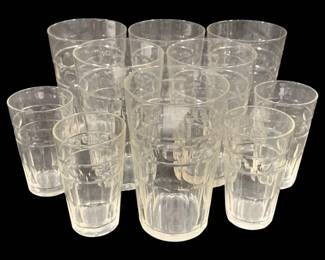 6733 - 10pc Glass Set - 4", 5.5" Tall