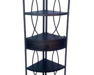 7248 - Corner Shelf Stand - 62 x 21.5 x 15