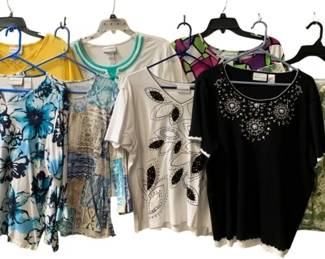 8003 - 8 Alfred Dunner Clothing Items - Size XL-PXL