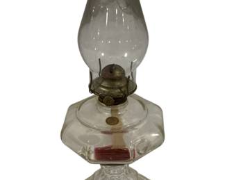 7367 - Oil Lamp - 17.75" Tall