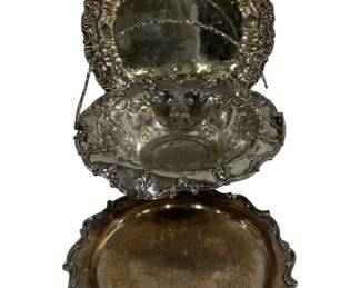 5571 - 3 Silver Plated Items