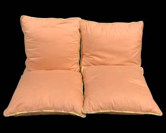 6840 - 4 Throw Pillows - 13.5 x 13.5