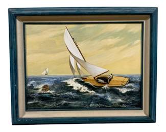 2139 - Framed Oil on Canvas - Signed - 30 x 24