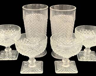 5955 - 6 Assorted Glasses - 6.25" Tall